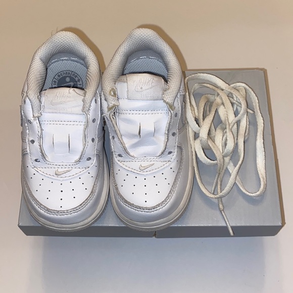 Nike Shoes Nike Baby White Air Forces Poshmark